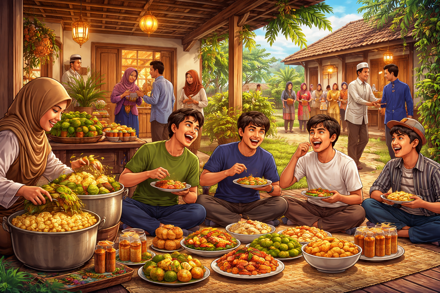 Gantung Periuk & Rindu Lebaran